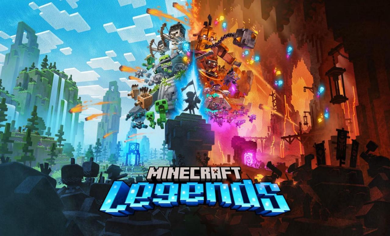 Dukungan minecraft legends resmi dihentikan mojang