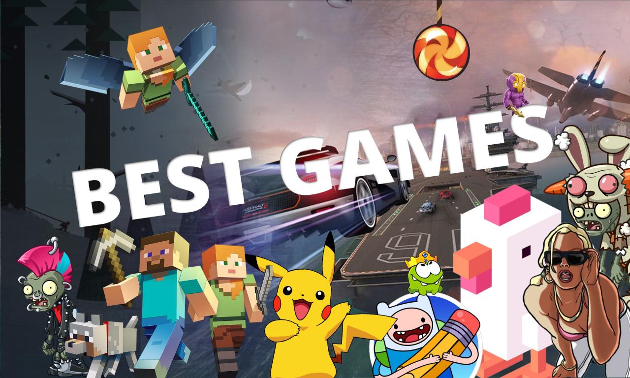 Games android top smartphones gaming mobile popular world