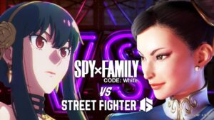 Kolaborasi spy x family street fighter 6 hanya avatar