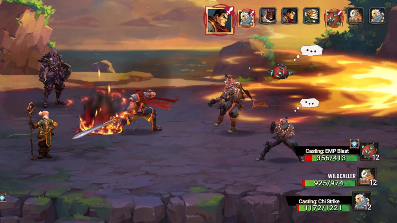 Mobile rpg game