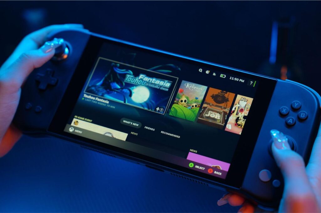 Ayaneo next lite pakai steamos