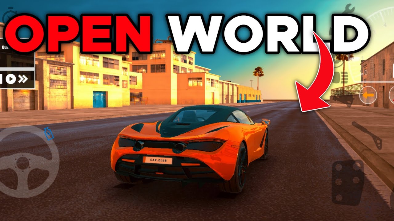 Open world car game android