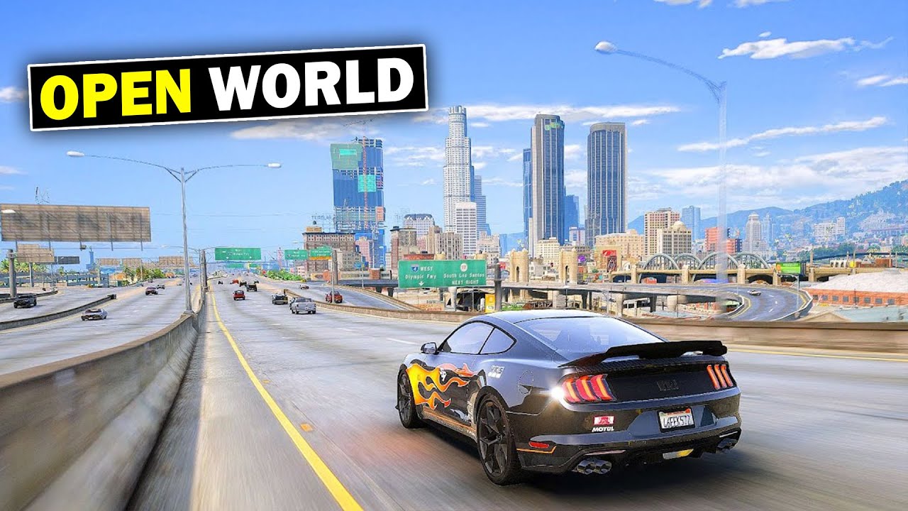 Open world car game android