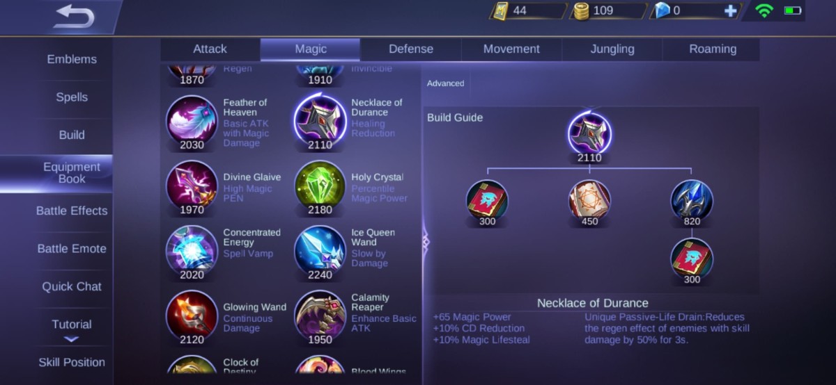 Build alice tersakit di mobile legends