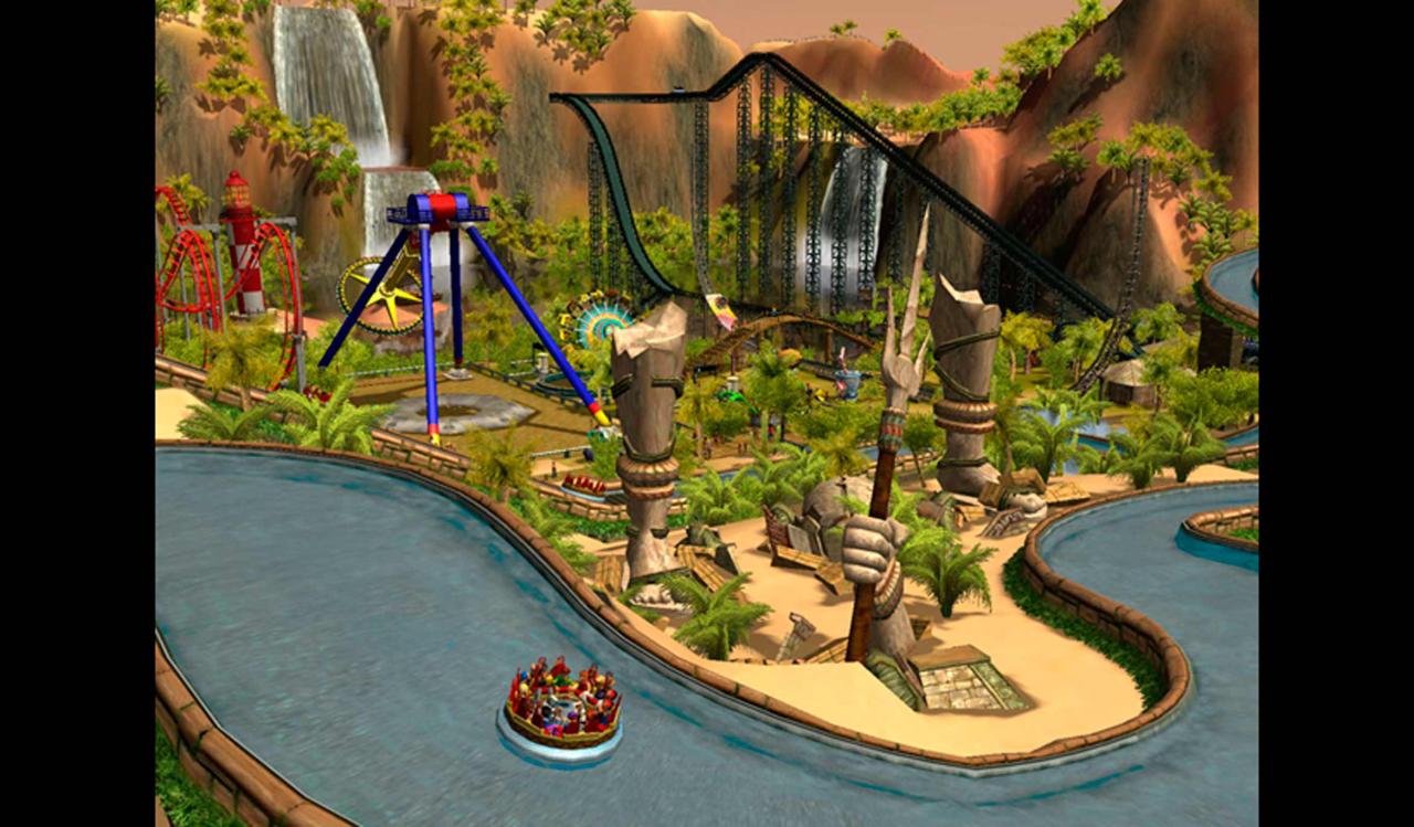 Tycoon rollercoaster game complete edition wallpapers wallpaper
